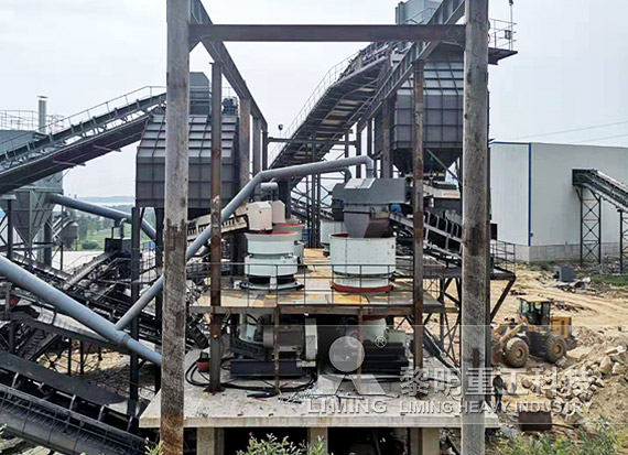 砂石破碎機生產線作業現場